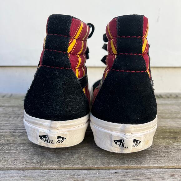 Vans Harry Potter Gryffindor Sk8 Hi Top Sneakers M5.5/W7 - Picture 4 of 8